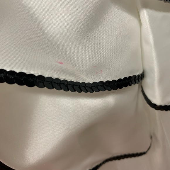 Black and white Elegant Sequinned Dress - Picture 8 of 11